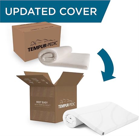 Tempur-Pedic TEMPUR Supreme Topper, Twin XL, Brown