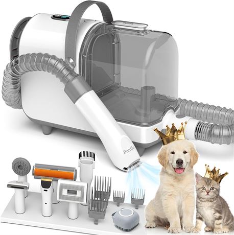 Bunfly Dog Clipper Grooming Kit & Vacuum