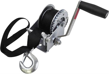 SeaSense Zinc Plated PWC Trailer Winch, 900-Pound