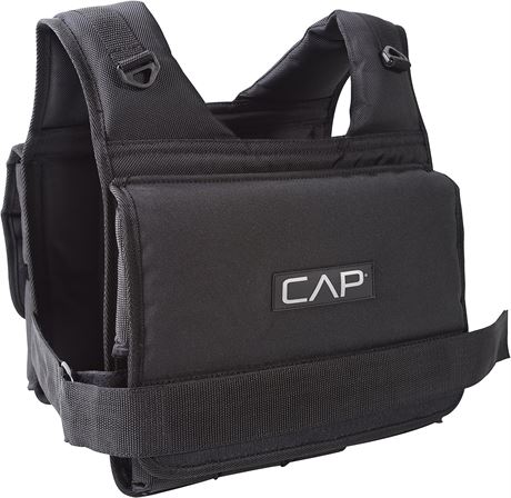 CAP Barbell Unisex-Adult Barbell HHWV-CB020S Short Adjustable Weighted Vest