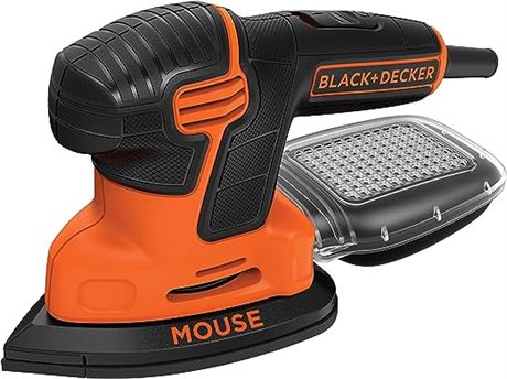 BLACK+DECKER Detail Sander, Includes Dust Collector, Corded (BDEMS600)