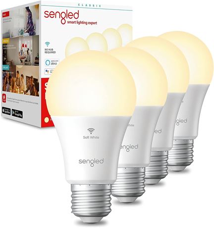 Sengled Alexa Light Bulb, 4 Pack