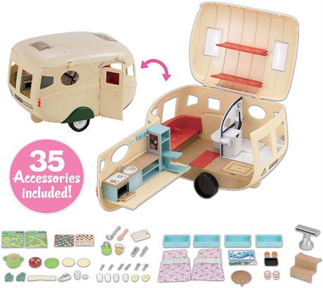 Calico Critters Caravan Family Camper