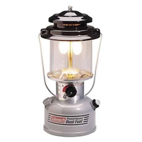 Coleman Powerhouse Dual Fuel Lantern Shines up to 800 Lumens