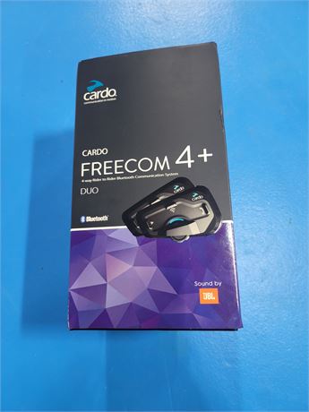 Cardo FRC4P101 - FREECOM 4 Plus Motorcycle Bluetooth Communication System