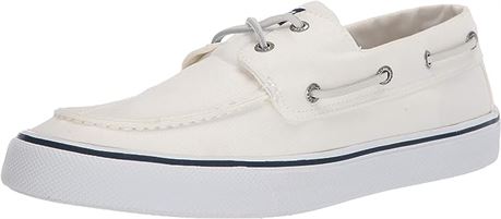 Sperry Men's Bahama II Boat Shoe, SW White, 11 M US