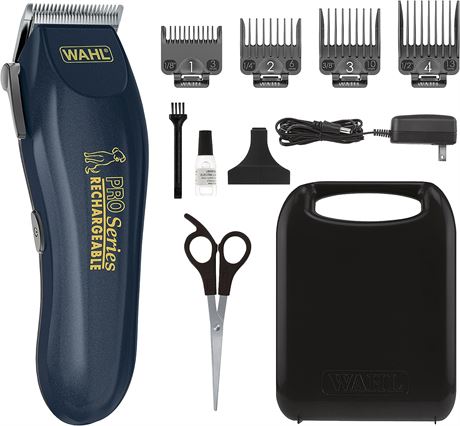 WAHL Deluxe Pro Series Cordless Clipper Kit for Dog Grooming - Model 9591-2100