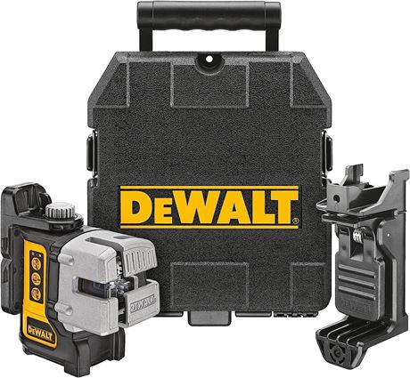 DEWALT Line Laser, Self-Leveling, Reg, with TStak Case