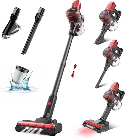 VacLife 25Kpa Cordless Stick Vacuum Cleaner, 6-in-1 Cordless Vacuum