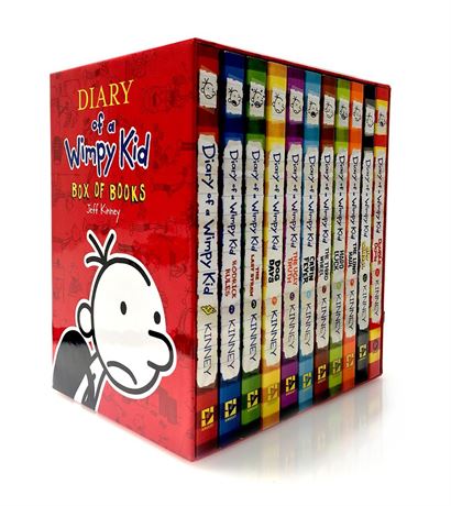 Diary of a Wimpy Kid Box of Books