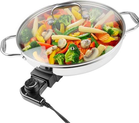 Electric Skillet By Cucina Pro