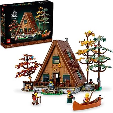 LEGO Ideas A-Frame Cabin 21338 Collectible Display Set