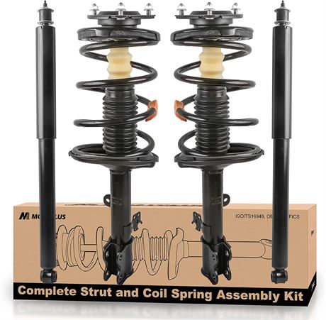 MOSTPLUS Front & Rear Complete Struts Assembly