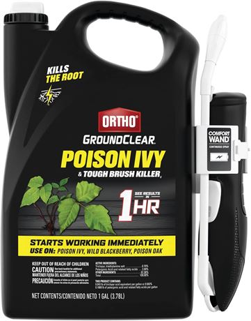 Ortho GroundClear Poison Ivy & Tough Brush Killer3 - 4 Pack