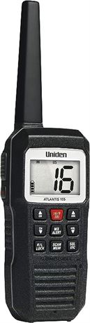 Uniden Atlantis 155 Handheld Two-Way VHF Marine Radio