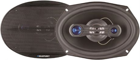 BLAUPUNKT GTX691 Car Speaker 6" x 9" 4-Way Coaxial Speaker Pair 700Watts