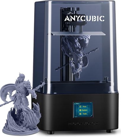 ANYCUBIC Photon Mono 2, Resin 3D Printer with 6.6'' 4K + LCD Monochrome Screen