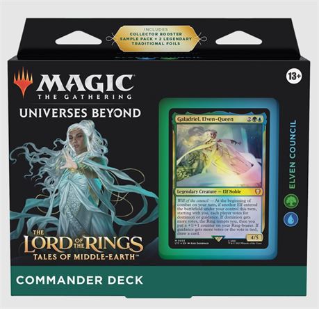 MTG Lord of the Rings Commander Deck Elven Council