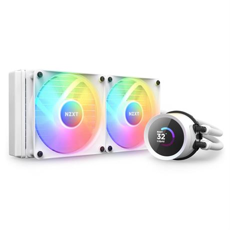 NZXT Kraken 240 RGB - 240mm AIO CPU Liquid Cooler - Customizable