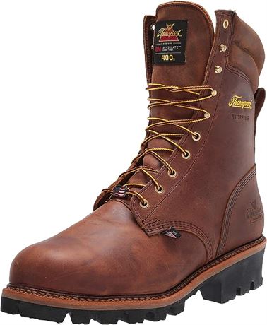 Thorogood Logger Series 9� Waterproof Insulated Steel Toe, Size 12