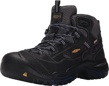 KEEN Utility Men's Braddock Low Height Soft Toe Work Boots, SIZE 11.5