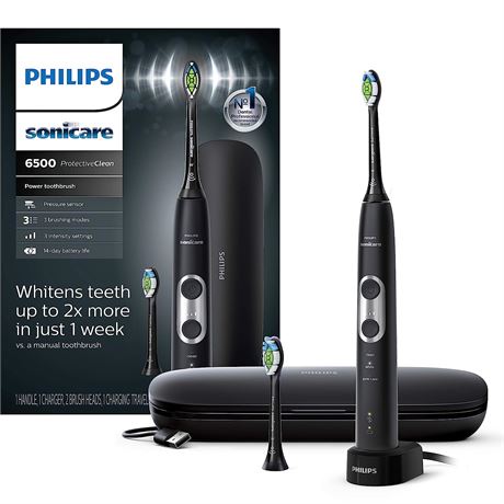 PHILIPS Sonicare ProtectiveClean 6500 Rechargeable Electric Power Toothbrush