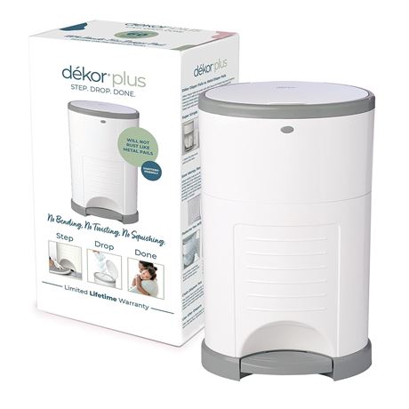 Dekor Plus Hands-Free Diaper Pail