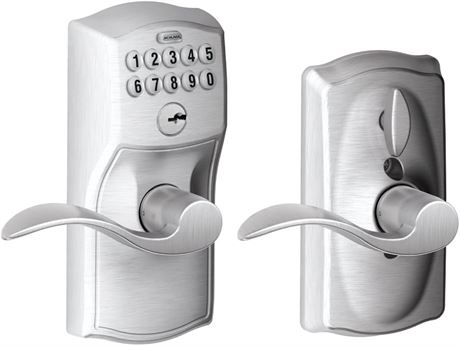 SCHLAGE FE595 CAM 626 ACC Camelot Keypad Entry with Flex-Lock