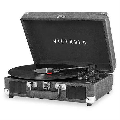 Victrola "The Journey" Suitcase Record Player with Bluetooth Speakers