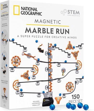 NATIONAL GEOGRAPHIC Magnetic Marble Run