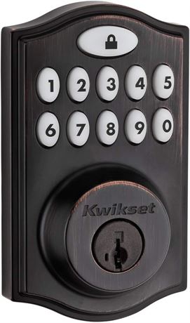 Kwikset 99140-024 SmartCode 914 Traditional Smart Lock Keypad