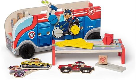 Melissa & Doug Melissa & Doug Paw Patrol 2 Match & Build Mission Cruiser