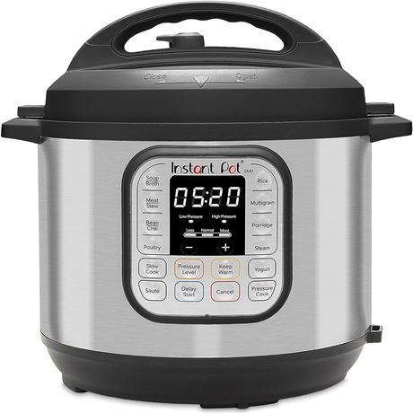 Instant Pot Duo 7-in-1 Electric Pressure Cooker, 6 QT