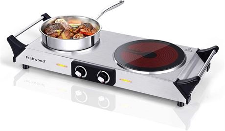 Techwood Double Infrared Ceramic Hot Plate