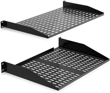 Pyle 19-Inch 1U+2U Server Rack Shelves - Pyle PLRSTN42U