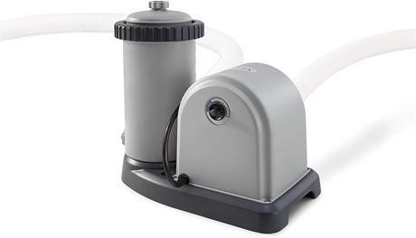 INTEX C1500 Krystal Clear Cartridge Filter Pump for Above Ground Pools