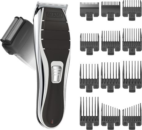 WAHL Lithium-Ion Rechargeable 2-in-1 Hair Clipper and Shaver, Model 79568