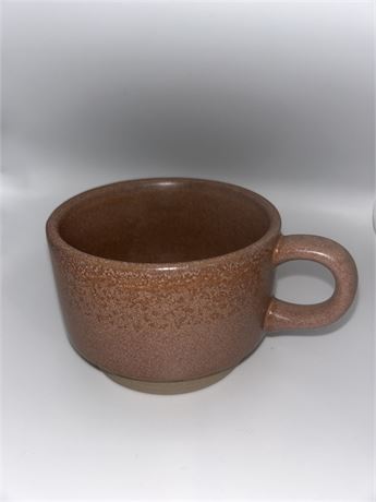 9.5oz Stoneware Mug w/ Exposed Base Burnt Orange - Hearth & Hand- 4/set