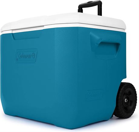 Coleman Chiller Series 60qt Wheeled Insulated Portable Cooler