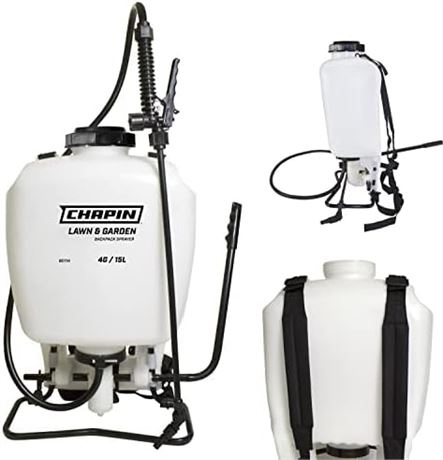 Chapin 60114 4-Gallon Poly Backpack Sprayer