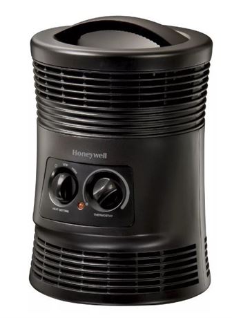 Honeywell HHF360B 1500W 360 Surround Indoor Heater, Black