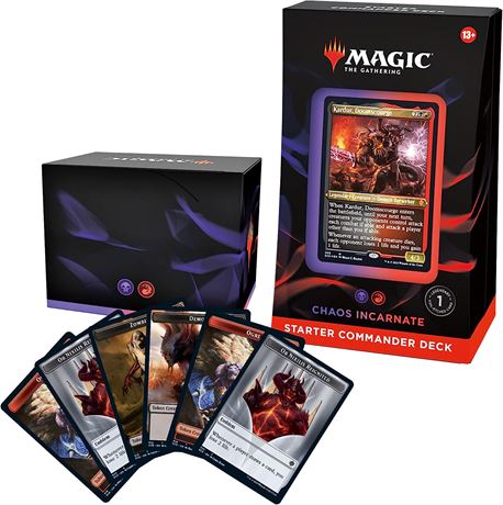 MTG: Starter Commander Deck � Chaos Incarnate (Black-Red)