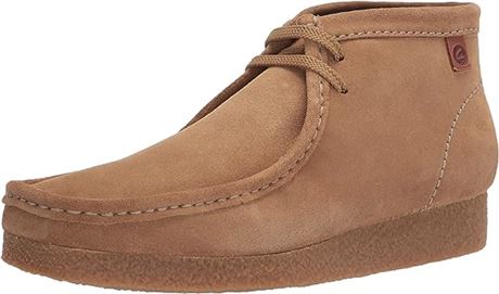 Clarks Men's Shacre Boot Ankle, Dark Sand Suede, 10.5 Wide