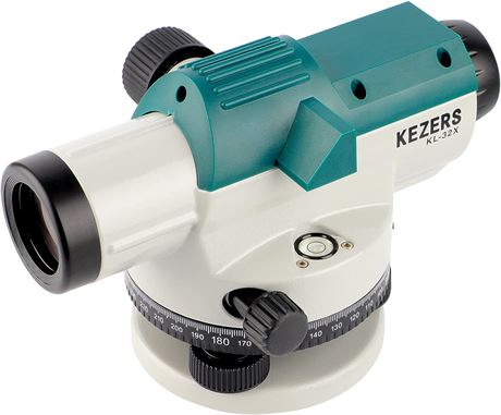 KEZERS 32X Automatic Optical Level Kit with Self