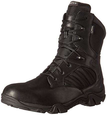 Bates mens Gx-8 Gore-tex Side Zip Waterproof Boot, Black, 10.5 X-Wide US