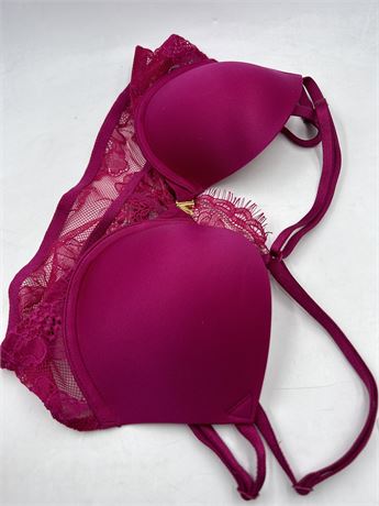 Victoria Secret Wired Push-Up Padded Bra - 34A