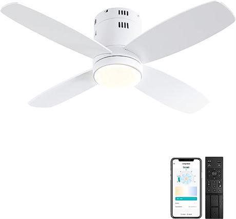 Ohniyou Ceiling Fan with Light GLX-048