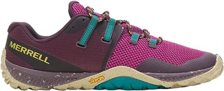 Merrell J067040 Womens Running Shoes Trail Glove 6 Fuschia US Size 8M