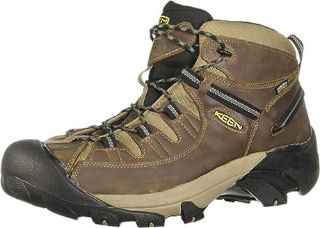 KEEN Men's Targhee 2 Mid Height Waterproof Hiking Boots, 10