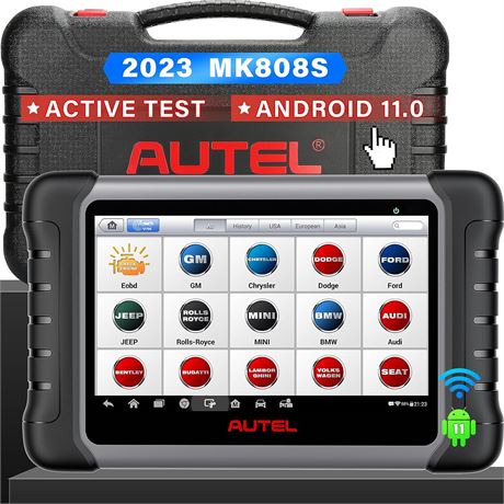 Autel Scanner MaxiCOM MK808S: 2023 Bidirectional Tool as MK808BT Pro MX808S